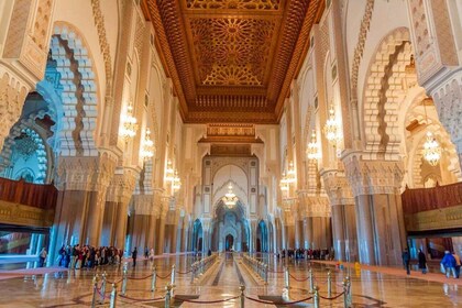 Casablanca: visita premium a la mezquita de Hassan II con entrada