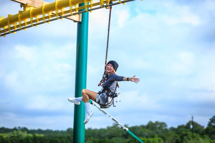 Picture 8 for Activity San Antonio: Twisted Trails Zip Rails, Ropes & Climbing Wall