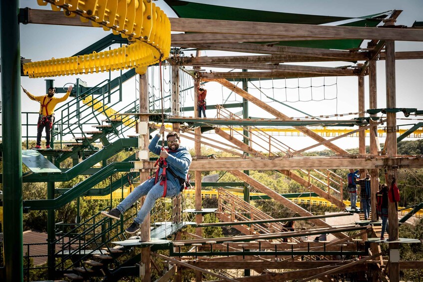 Picture 7 for Activity San Antonio: Twisted Trails Zip Rails, Ropes & Climbing Wall