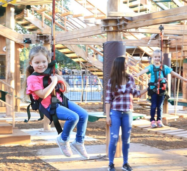 Picture 5 for Activity San Antonio: Twisted Trails Zip Rails, Ropes & Climbing Wall