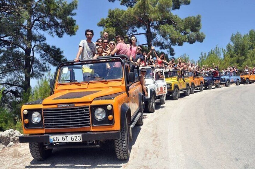 Fethiye Jeep Safari With Free Hotel Transfer and Lunch