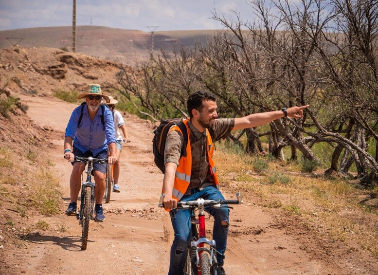 Marrakech: Cycling Tour in Palm Groove with Local Breakfast