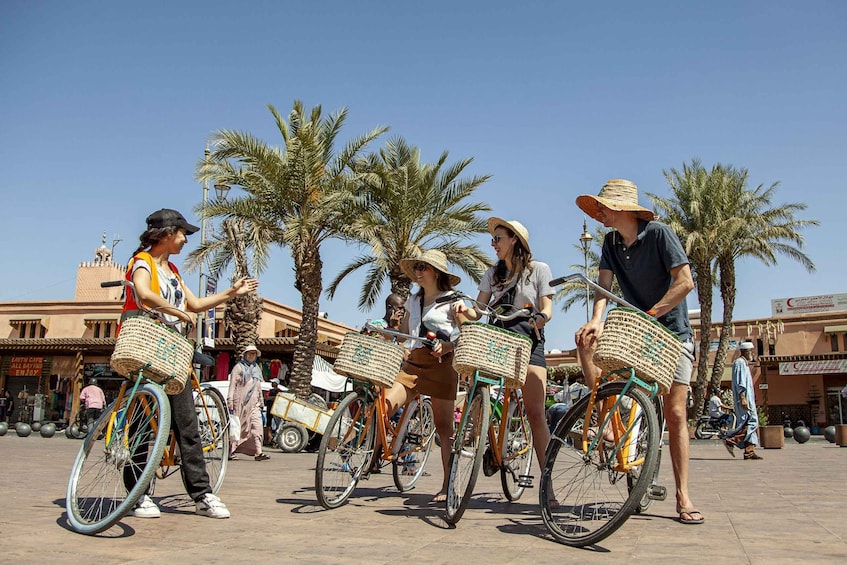Picture 2 for Activity Marrakech: Cultural Bicycle Tour with Pastry and Tea