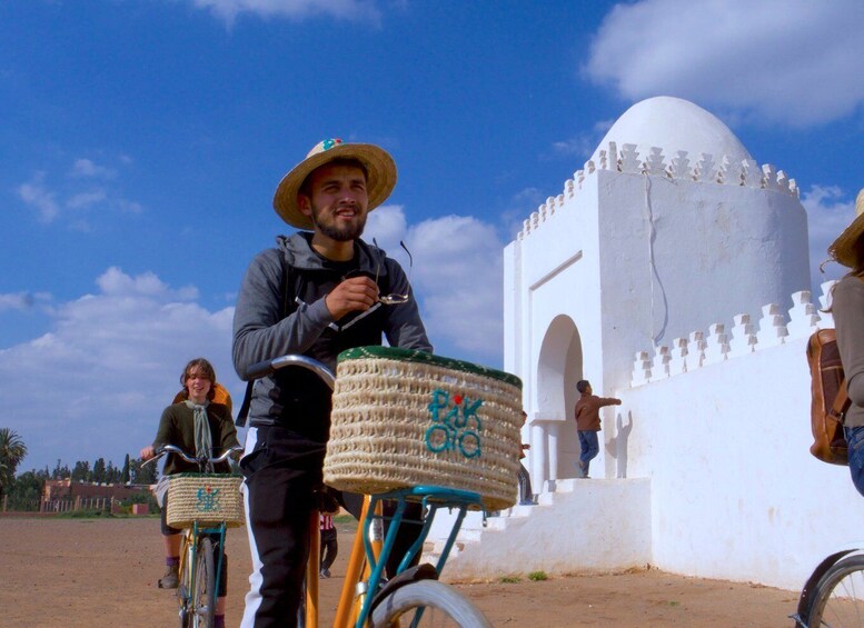 Picture 1 for Activity Marrakech: Cultural Bicycle Tour with Pastry and Tea