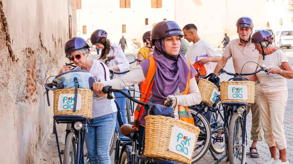 Picture 2 for Activity Marrakech: Cultural Bicycle Tour with Pastry and Tea