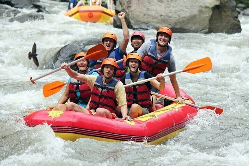 Bali Swing Heaven and Ayung River Rafting