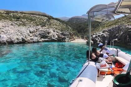 Hopping Tour to Grama Bay,Dafina Bay and Blue Ionian Caves