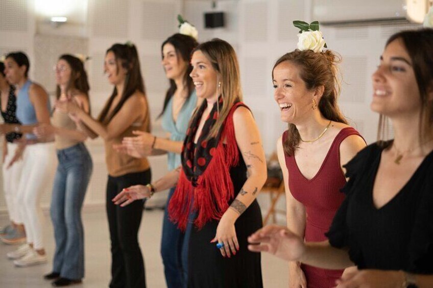 Sevillanas or Rumbas Dance Class in 90 minutes - Flor de Regalo
