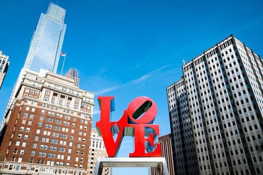Philly's Famous Love Sculpture