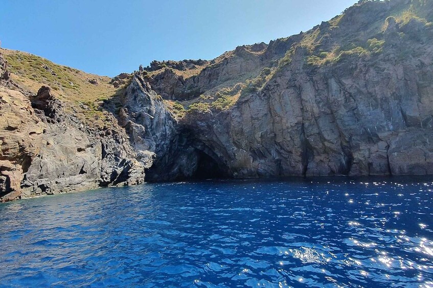 Picture 2 for Activity Lipari: Boat Tour of Vulcano Island with Disembarkation Stop