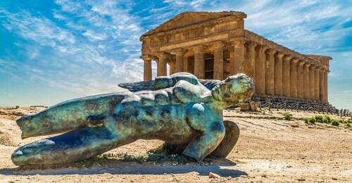 Agrigento: Templernas dal Skip The Line & Guidad tur