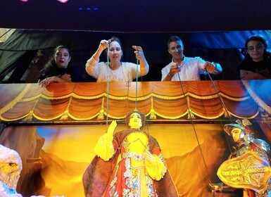 Syracuse: Siciliaanse Marionettenvoorstelling met bezoek achter de schermen