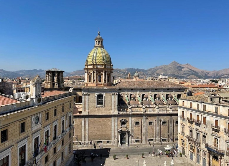 Palermo: Historical Center Walking Tour with Rooftop Views