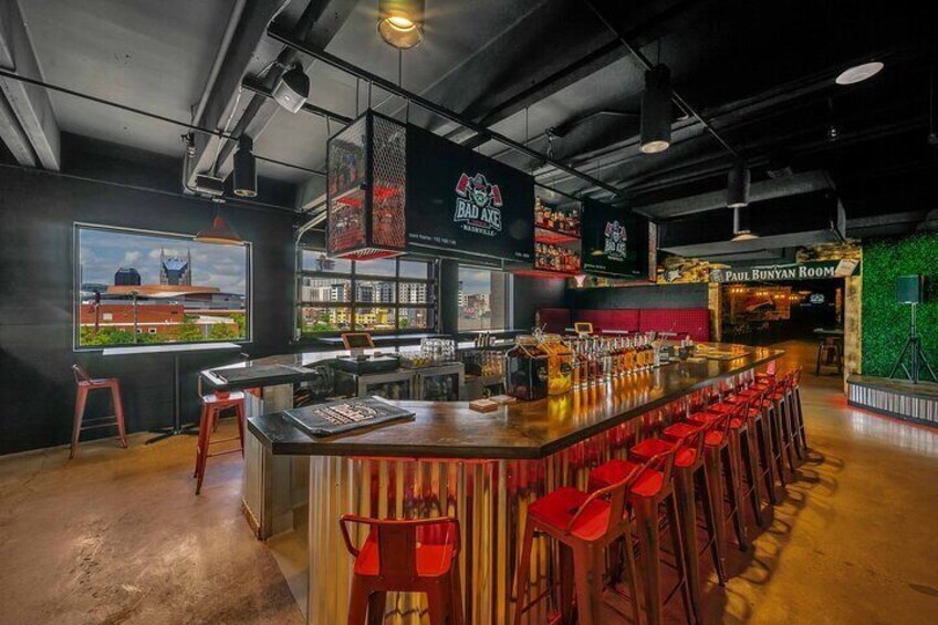 Axe Throwing Experience with Private Lane and Coach in Nashville