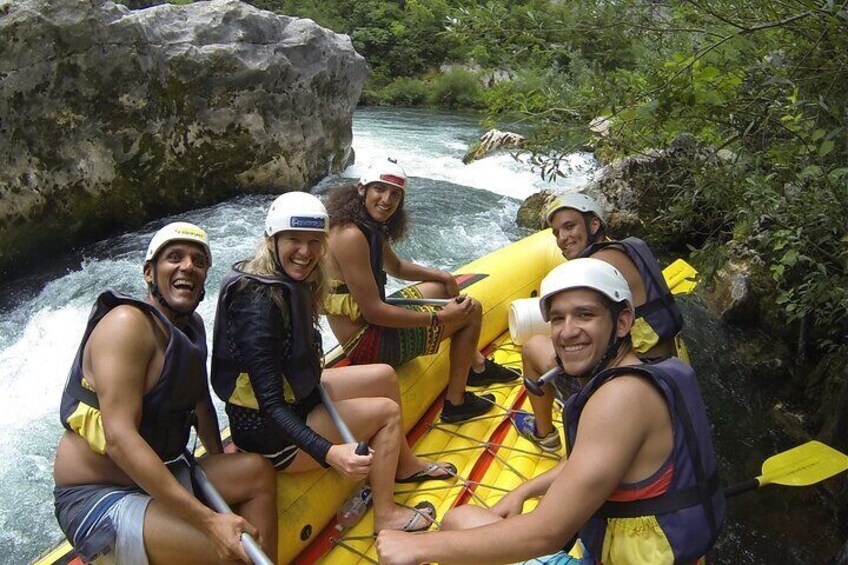 Rafting on Cetina River Adrenaline Experience from Split