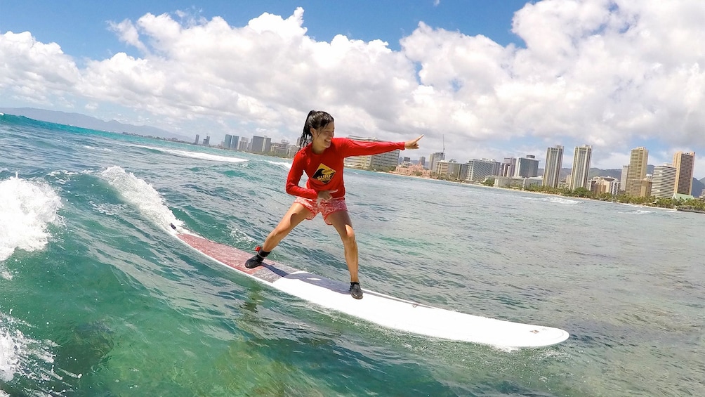 Ohana Group Surf Lesson in Oahu 