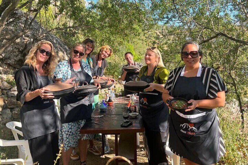 3-Hour Cooking Class overlooking the Blue City