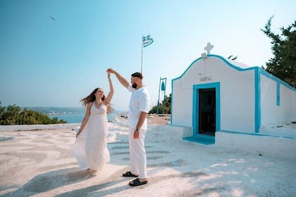 ナクソスでのプライベートプロフェッショナルバケーション写真撮影