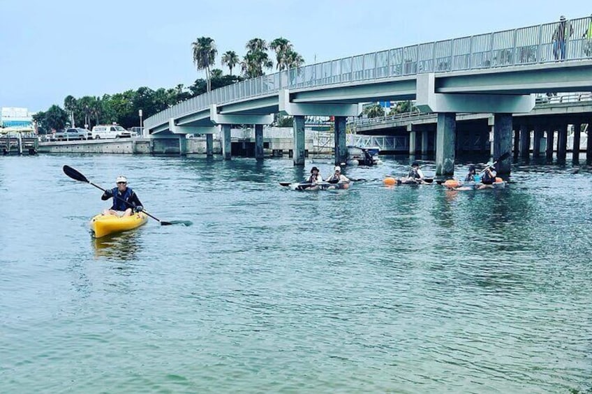 Kayaking Clear through Clearwater