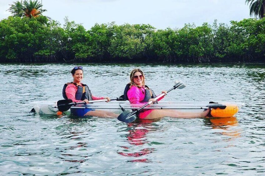 Kayaking Clear through Clearwater