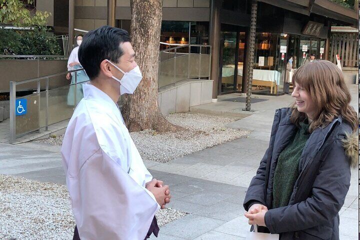 If you are lucky, you can talk with a priest.