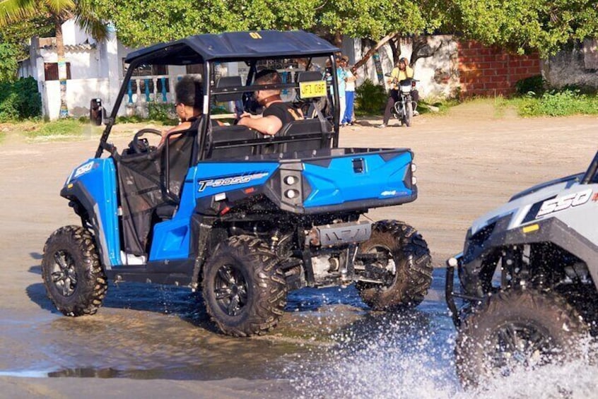 CARTAGENA ATV BUGGY BEACH and BARRIO TOUR