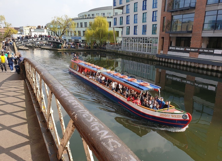 Picture 1 for Activity London: Canal Boat Ride on Camden Lock