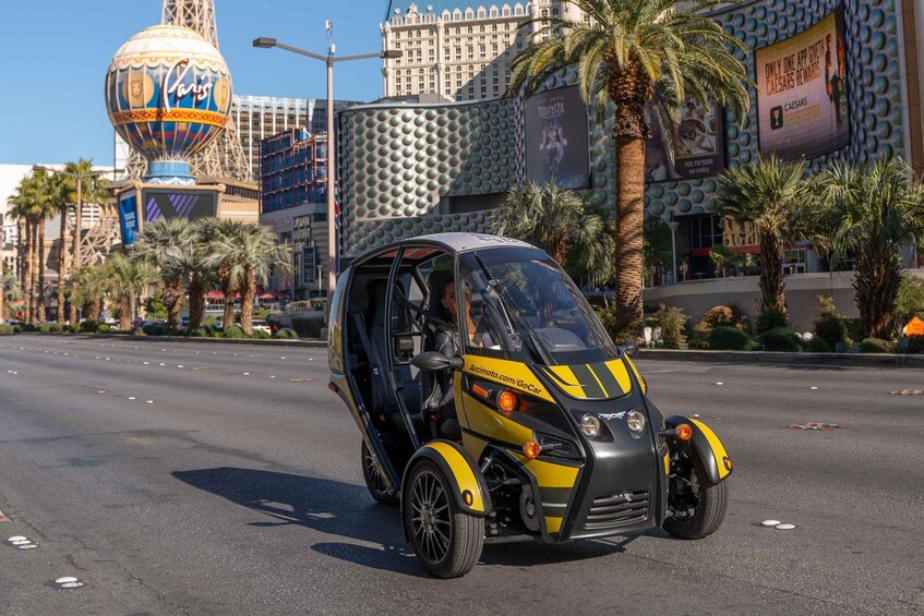 Las Vegas: Talking GoCar 1 Hour Las Vegas Strip Tour