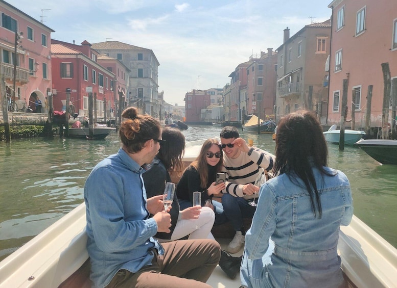 Picture 7 for Activity Chioggia: Lagoon and Canals Boat Tour with Aperitif