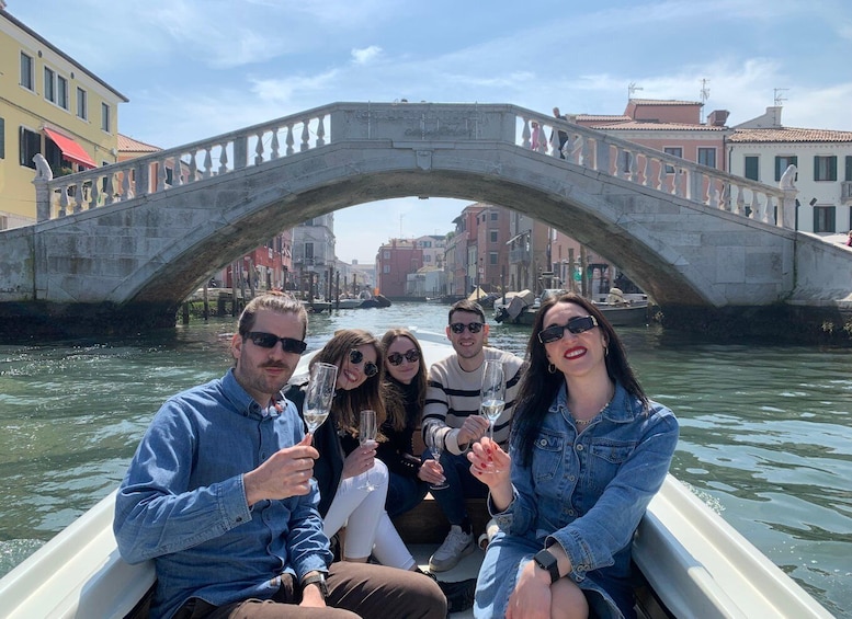 Picture 1 for Activity Chioggia: Lagoon and Canals Boat Tour with Aperitif