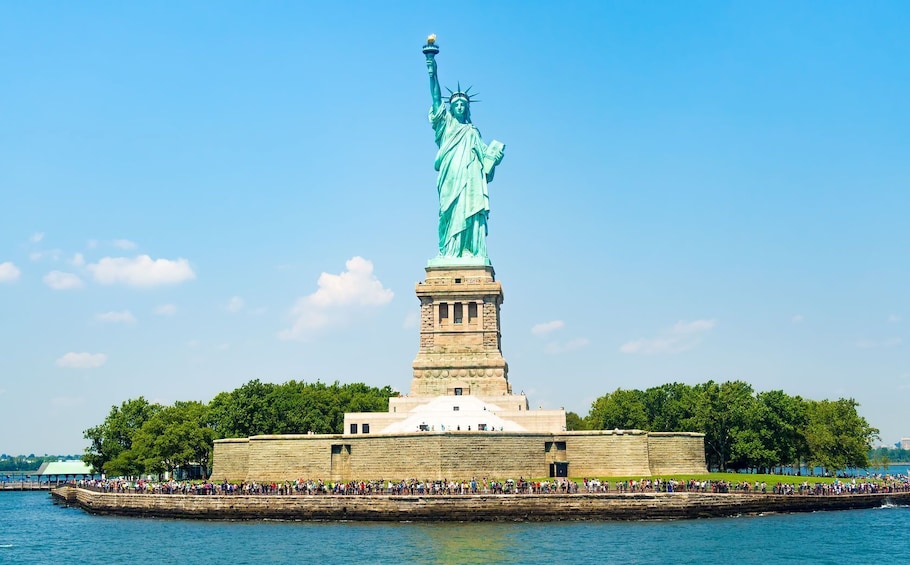 Show item 4 of 8. Statue of Liberty & Ellis Island Tour with Express Bus from Midtown