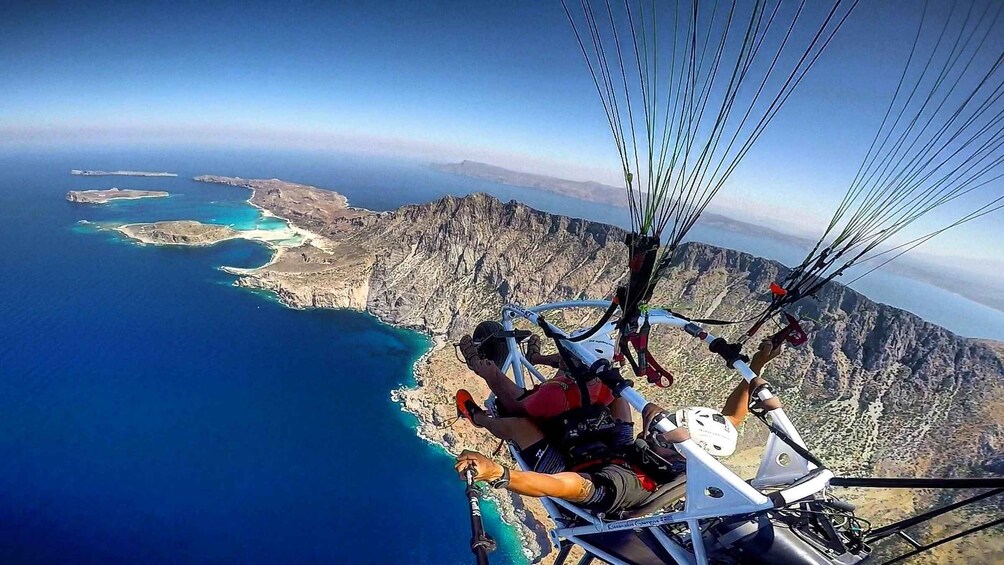 Picture 2 for Activity Chania: Paratriking Experience with a Professional Pilot