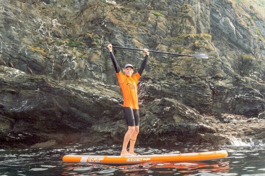 Paddleboard Mini Lesson from Newquay