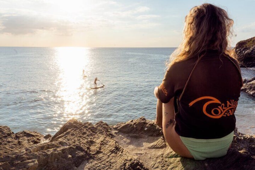 Paddleboard Mini Lesson from Newquay