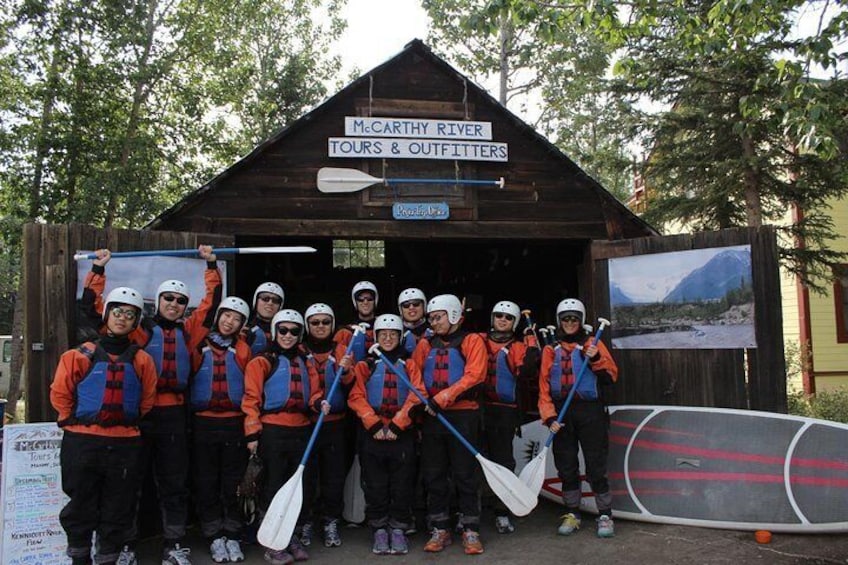 4 Hr Kennicott Glacial Lake & River Raft