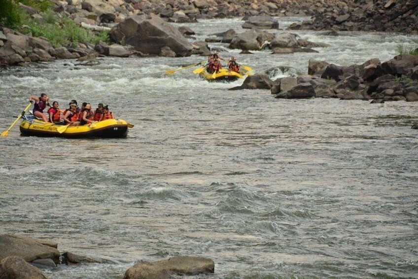 Glenwood Springs Short and Mild Rafting Trip
