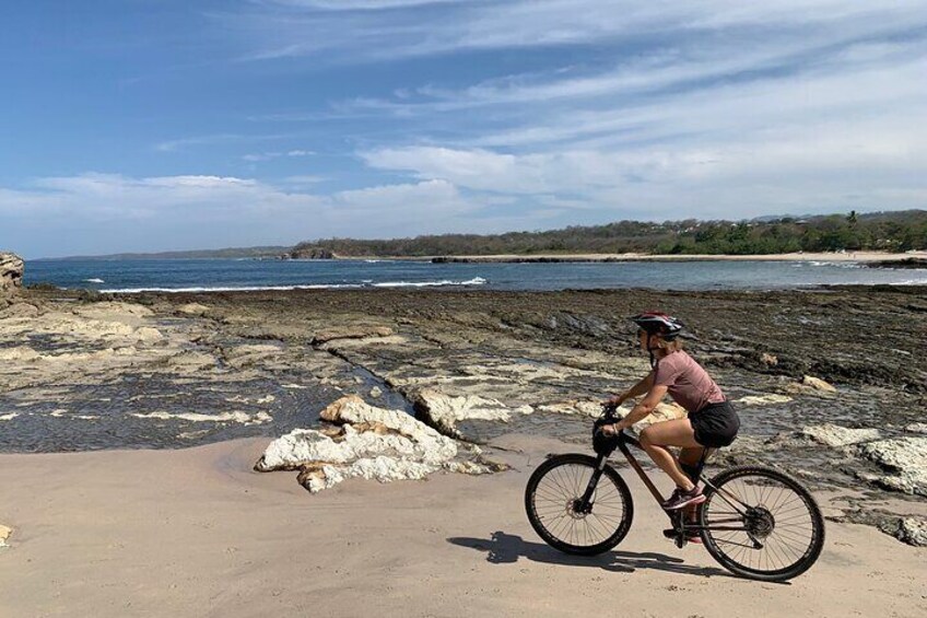 Visiting Pelada beach.