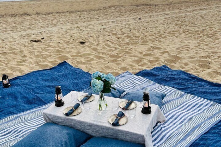 4 person beach picnic
