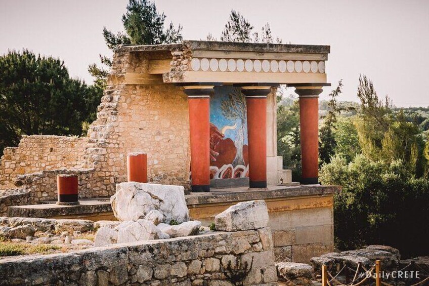 Knossos & Lasithi Plateau: Zeus Cave, Villages, Olive Farm Tour