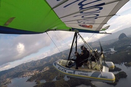 The best Private Tour to Guatape with Hanglide Flight+Peñón+Boat