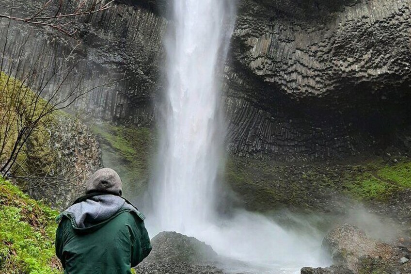 Get up close to a waterfall
