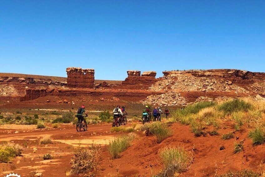 Private Half Day Guided Mountain Bike Tour in Moab 