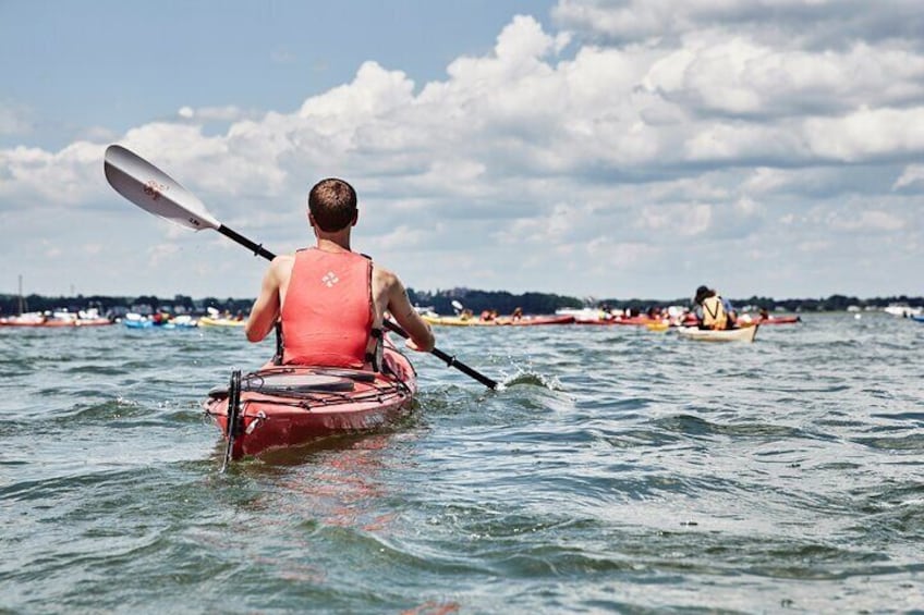 Sunset Sea Kayak Tour of Casco Bay
