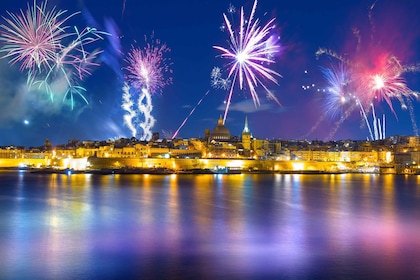 Malta: Valletta, Sliema, Bugibba Vuurwerk Festival Cruise