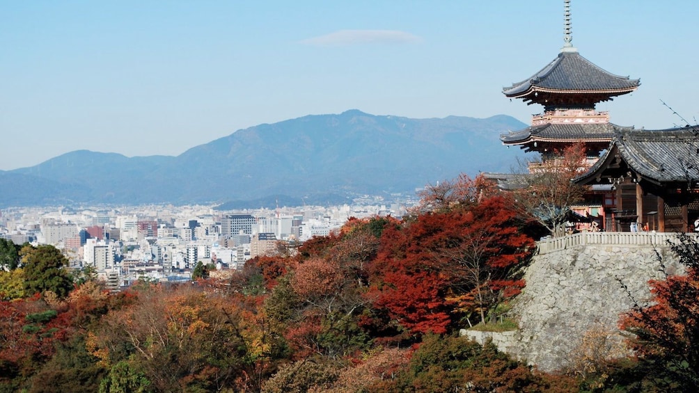 Panoramic view of Kyoto 