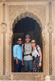 Recorrido a pie por el patrimonio de Jaisalmer con guía profesional