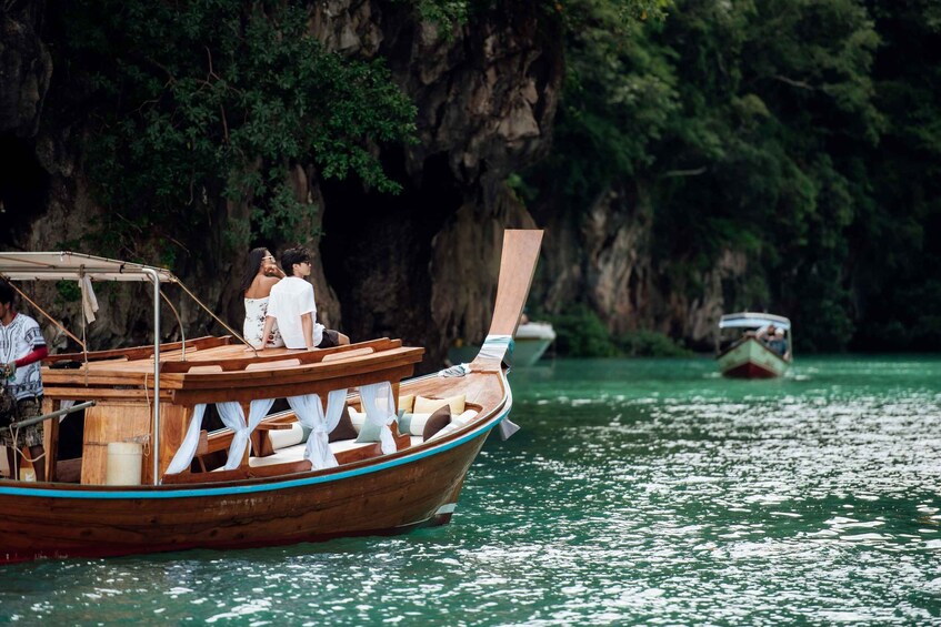 Picture 2 for Activity Krabi: Private Luxury Longtail Boat Island Hopping Tour