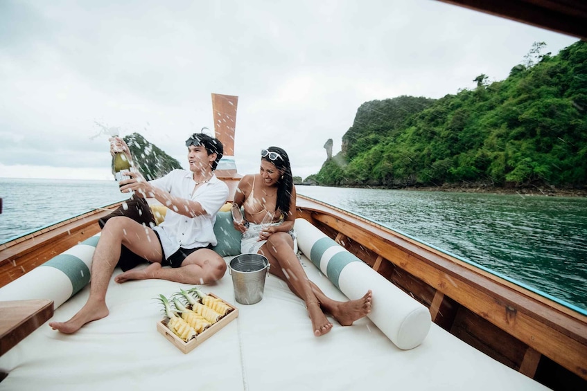 Picture 4 for Activity Krabi: Private Luxury Longtail Boat Island Hopping Tour