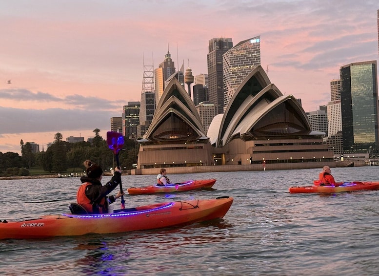 Picture 2 for Activity Sydney: Sunrise Kayak, Opera House & Under the Harbor Bridge