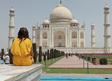 Nueva Delhi: tour de 2 días por Agra y Fatehpur en tren ultrarrápido